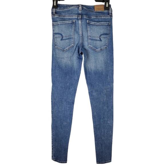 Bundle of 3 American Eagle Women's Size 0 Regular Jeans - Picture 14 of 16